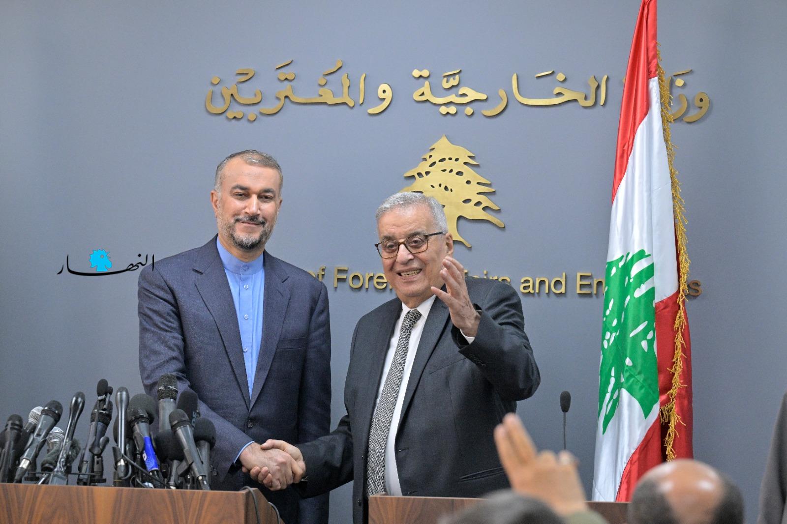 بالصور- جولات عبداللهيان الديبلوماسية في بيروت بعدسة النهار 